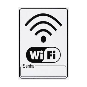 Placa De Sinalização Wifi 15X20 - S-235/1 F9E