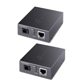 Kit Conversor De Mídia Wdm Gigabit Sc Fc311A E Fc311B Tplink