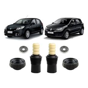 2 Kit Coxim Suspensão Dianteira Sandero 2017 2018 2019 2020