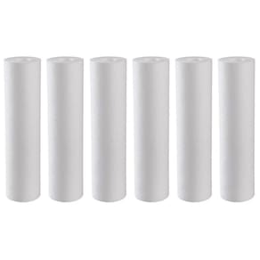 Kit 6 Filtro Refil Cartucho Polipropileno Liso 10 1 Micra