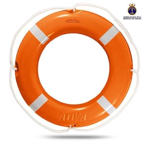 Boia Salva Vidas 70Cm Classe 1 Com Fita Refletiva 2,5Kg