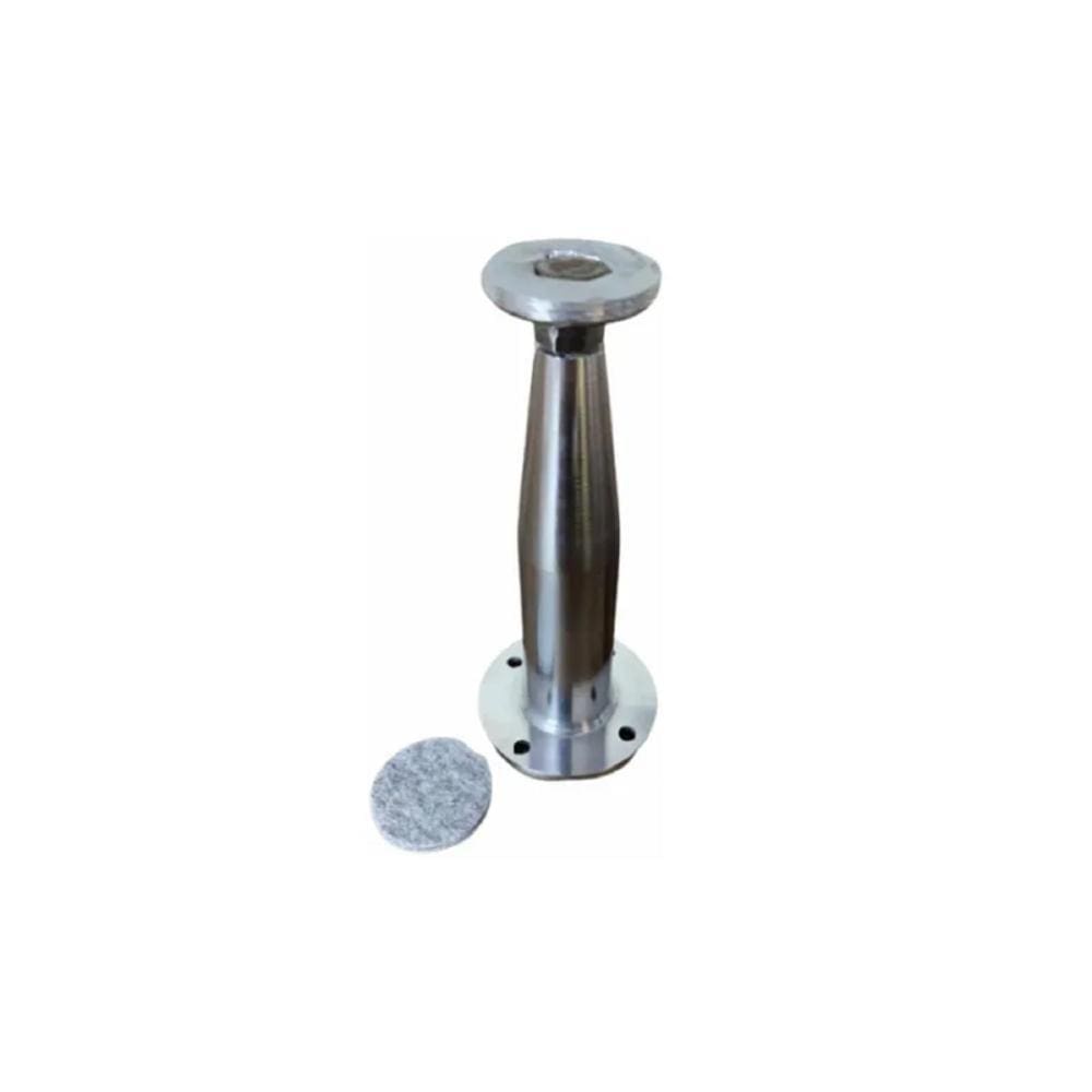 Pé De Armário Távola Alumínio Para Móveis - 12Cm - Regulável