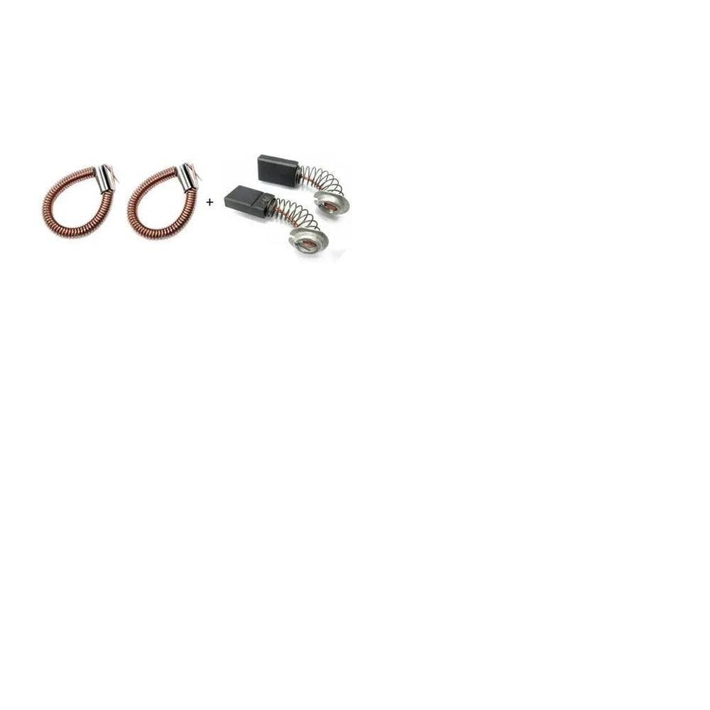Molas Com Terminal Para Bobina Makita E Jogo De Carvão