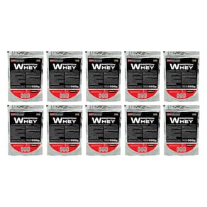 Kit 10X Whey Protein 500G Chocolate - Bodybuilders