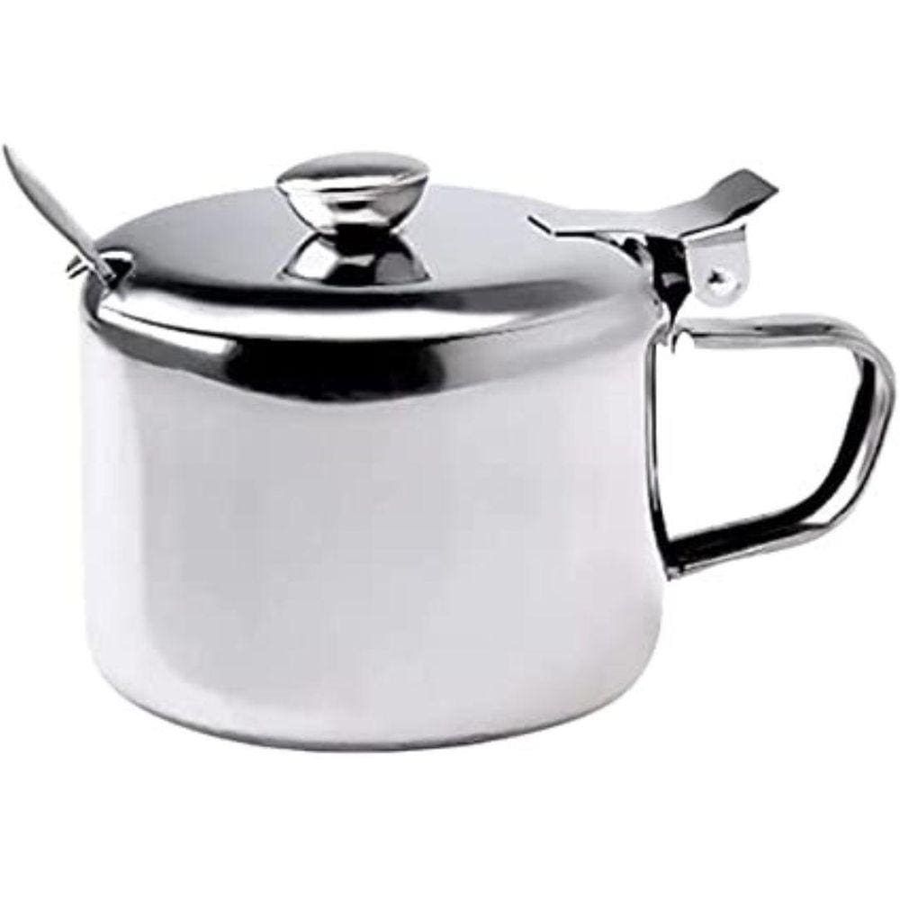 Açucareiro Em Inox Com Colher 8X6Cm Booglee