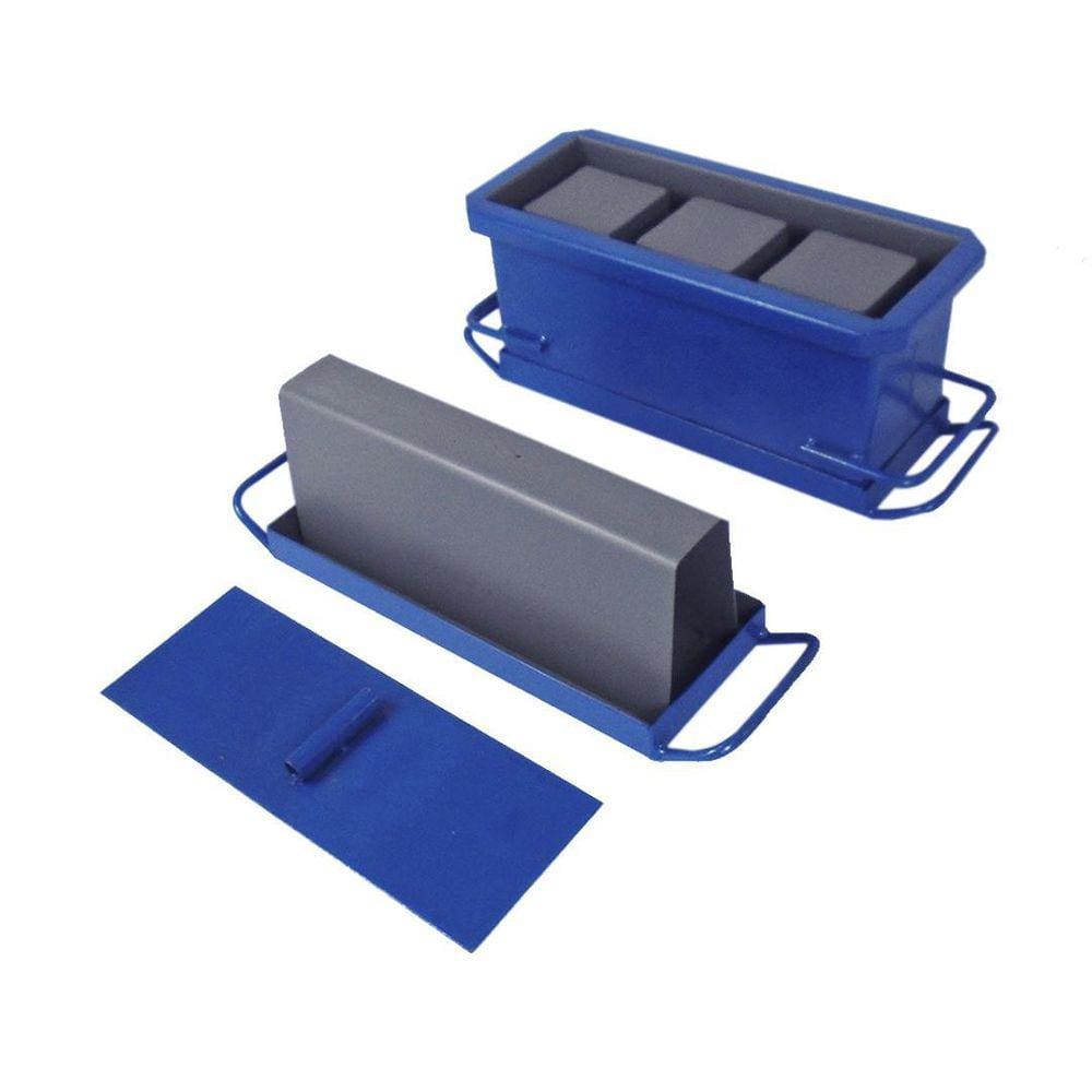 Kit Forma Manual Bloco E Canaleta 1514X19X39Cm 3 Furos Fundo
