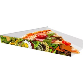 Caixinha Embalagem para Fatia de Pizza 1000un Verde