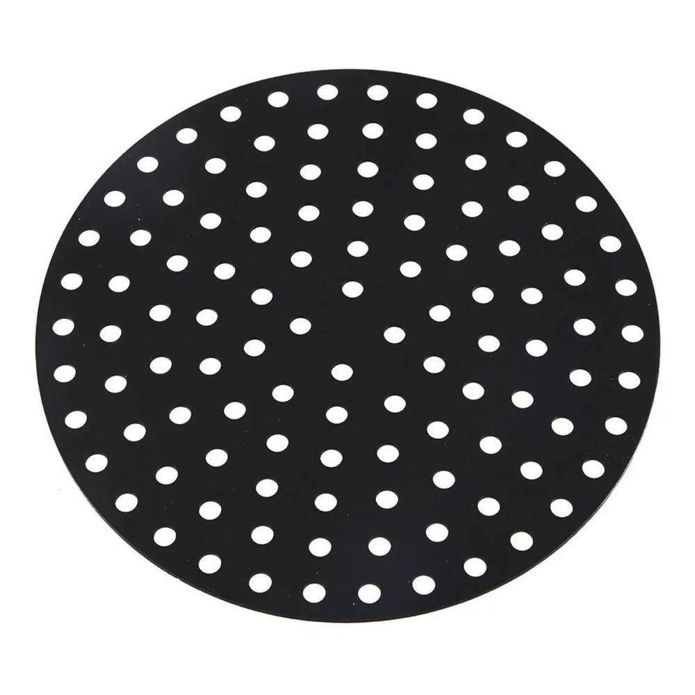 Protetor De Silicone Para Air Fryer Redondo Tapete Culinário