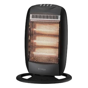 Aquecedor Elétrico 3 Níveis 1200W Segurança - Preto - 127