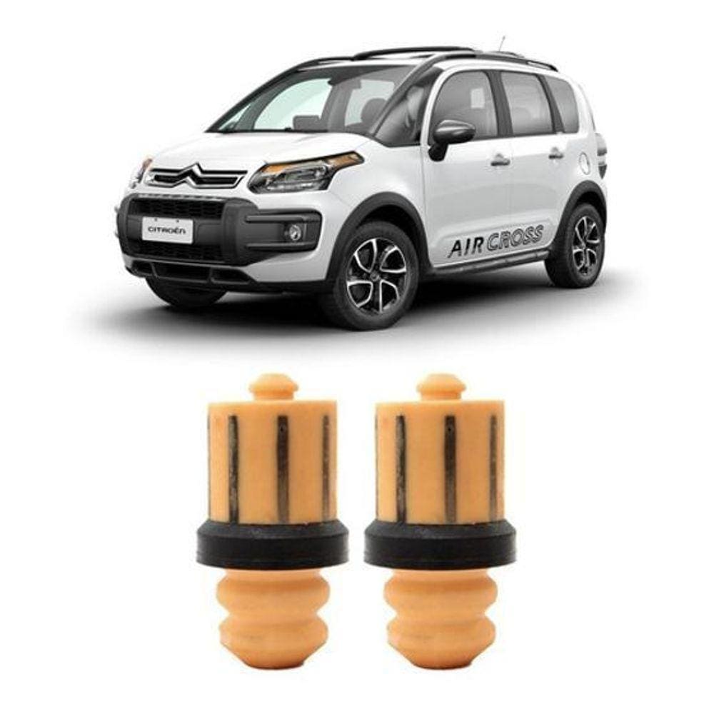Par Batente Traseiro Citroen Aircross 2016 2017 2018 2019 20