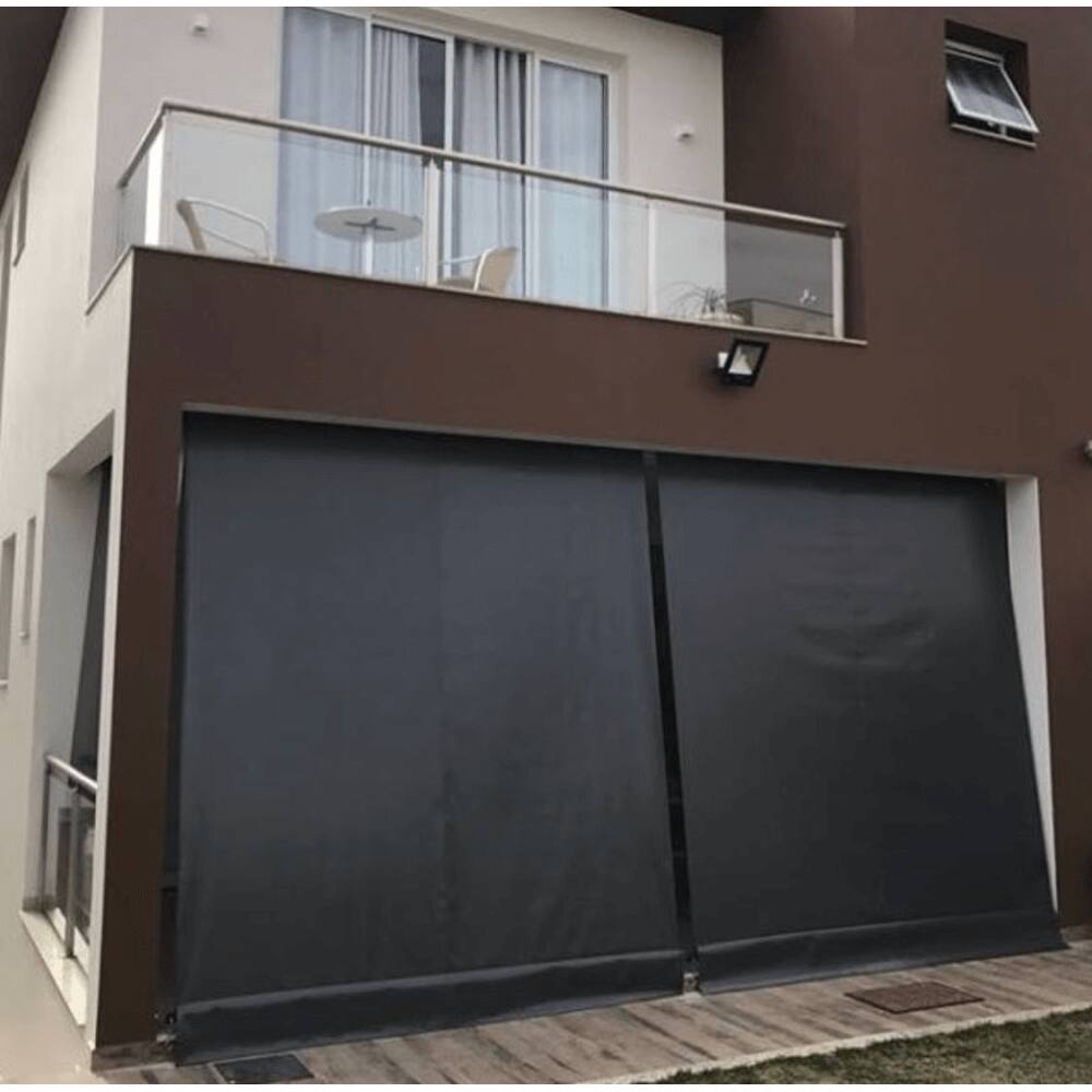 Toldo Cortina Preto - 1,70m x 3,00m - kit completo