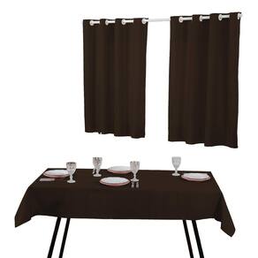 Kit Toalha Mesa 6 Cadeiras E Cortina Cozinha 2,00X1,40