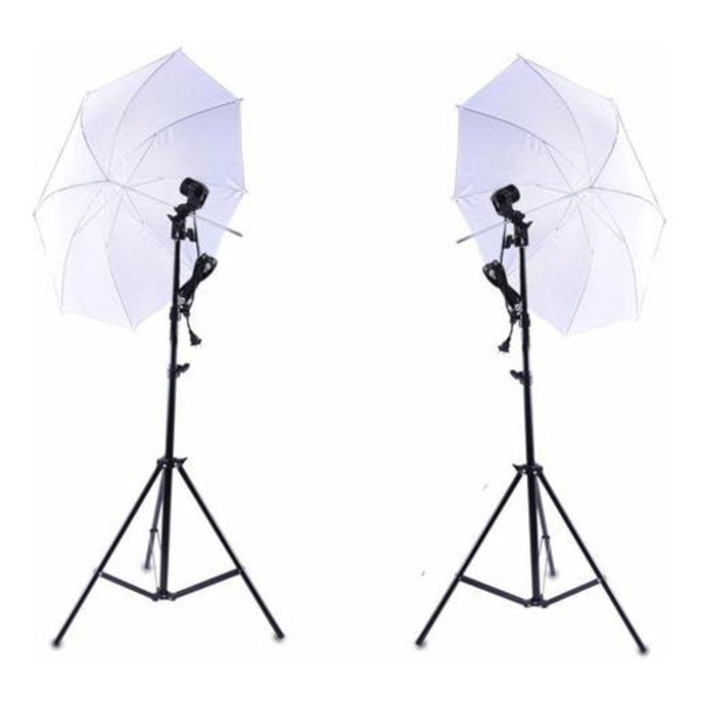 Kit Iluminação Estúdio Newborn Luz E27 Foto Vídeo Youtuber