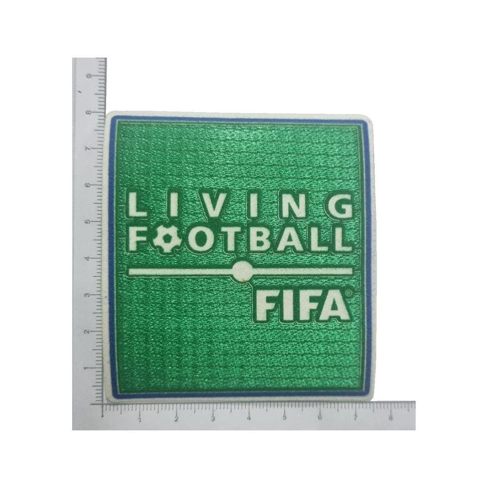 Patch Fifa Flocado Living Football Verde Auto Colante Verde Unico