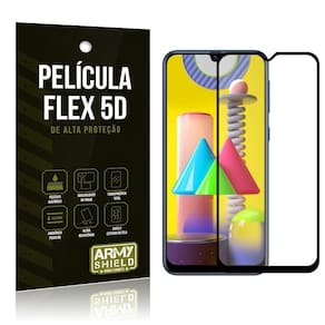 Película Flex 5D Cobre A Tela Toda Blindada Galaxy M31