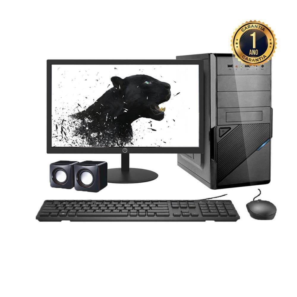 Computador Intel Core I5 8Gb Hd 500Gb Wi-Fi Kit Monitor 20