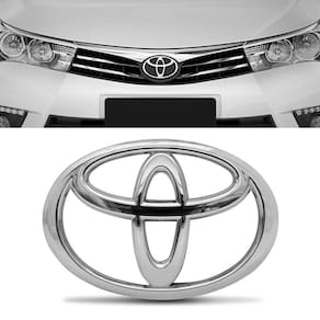 Emblema Grade Dianteira Toyota Corolla 2015 Até 2017 Cromado