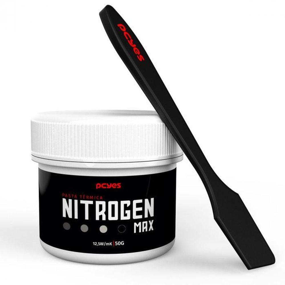 Pasta Térmica Pcyes Nitrogen Max Cond 12,5W/Mk Grey Pote 50G