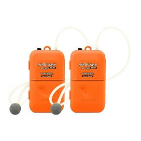 2 Compressor Ar 707 S/ A Pilha 1 Saída Para Isca Viva