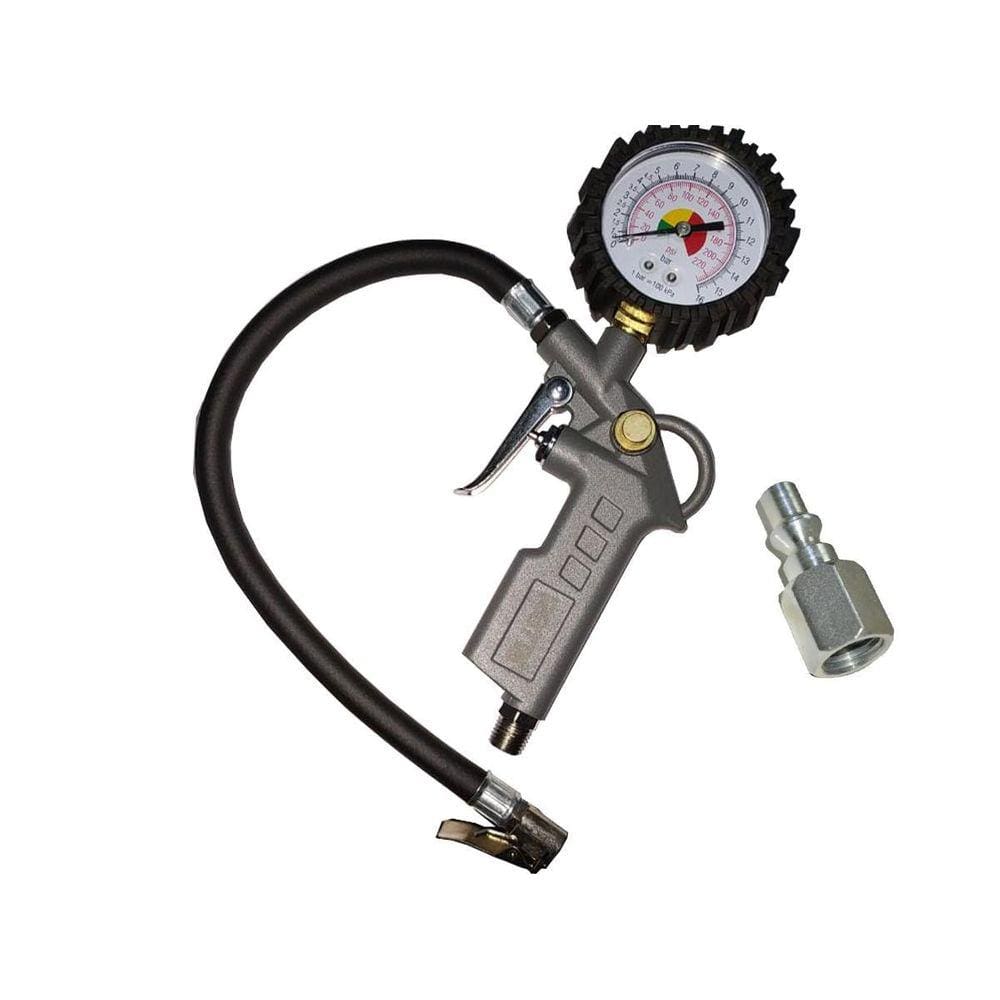 Calibrador D Pneu Manometro 220Libras 16Bar Analogico C Pino