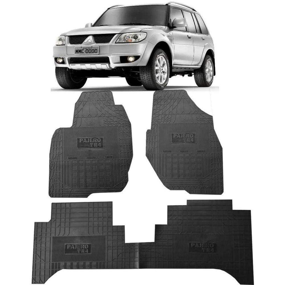 Jogo Tapete Interno Reforçado Pajero Tr4 2008 Em Diante