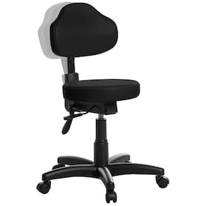 Mocho Ergonômica Estética Odontologia Plus Preto RV