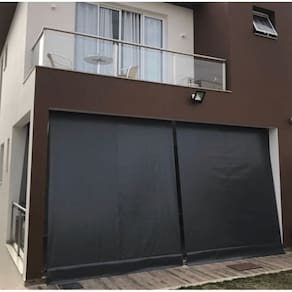 Toldo Cortina Preto - 2,90m x 1,90m - kit completo
