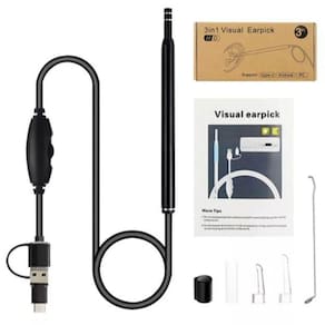 Camera Endoscopio Otoscopio Ver Limpar Ouvido No Celular