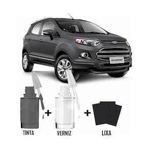 Tinta Tira Risco Retoque Automotivo Cinza Camburi Cinza