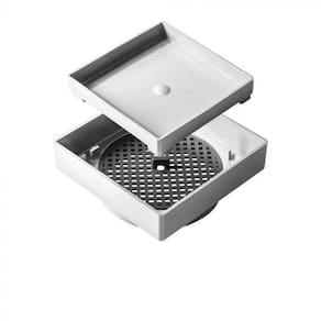 Ralo Oculto 15X15 Invisível Seca Piso Porcelanato Sifonado