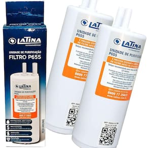 Kit 2 Refil Vela Latina Purificador Agua P635 P655