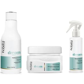 Hobety Kit Dream Shampoo Creme E Leave In Pós Quimica