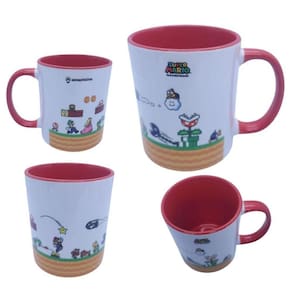 Caneca Super Mario Bros Nintendo Luigi Oficial Licenciada