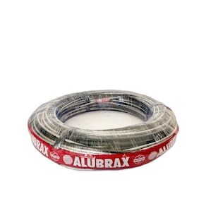 Cabo Aluminio Duplex Nu 25,0Mm - Rolo 100 Metros