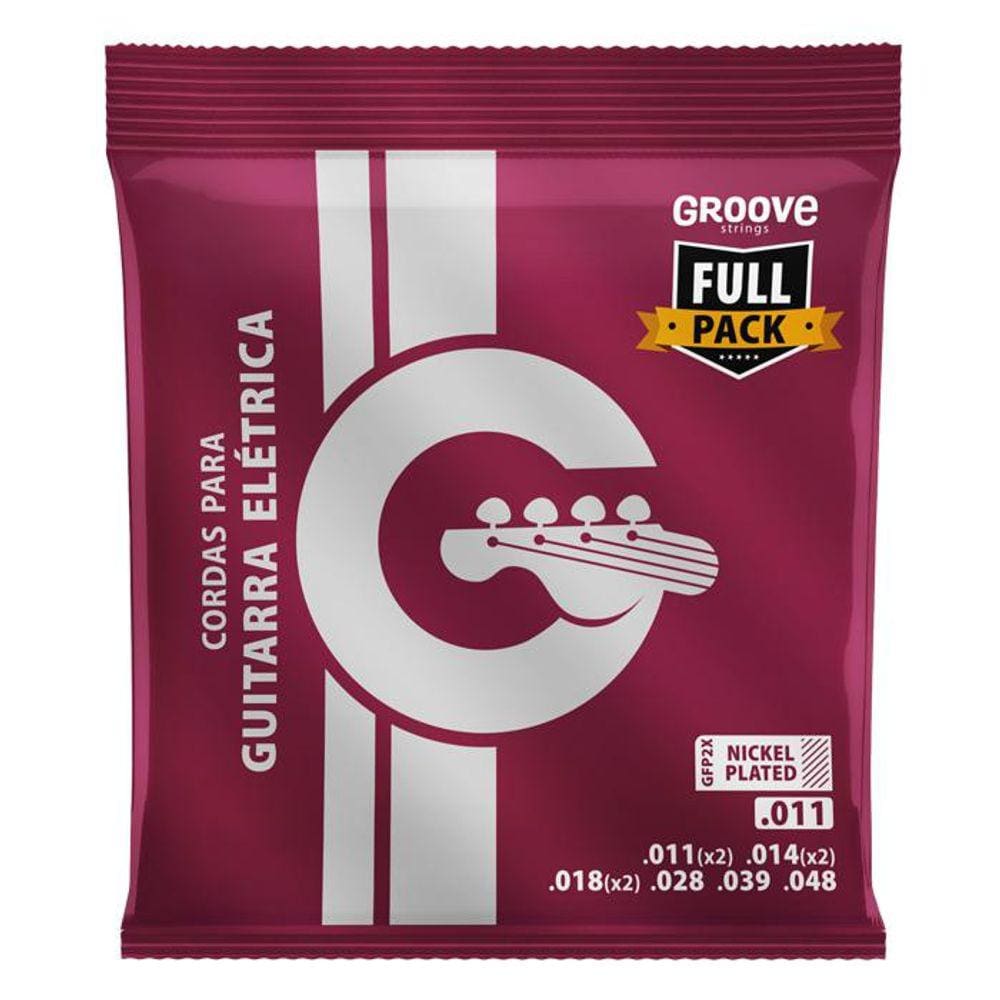 Encordoamento GROOVE Guitarra 011 GFP2X