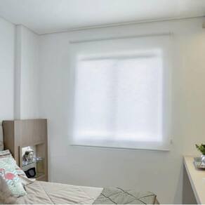 Persiana Rolo Translucida Branco - 2,60m x 1,60m