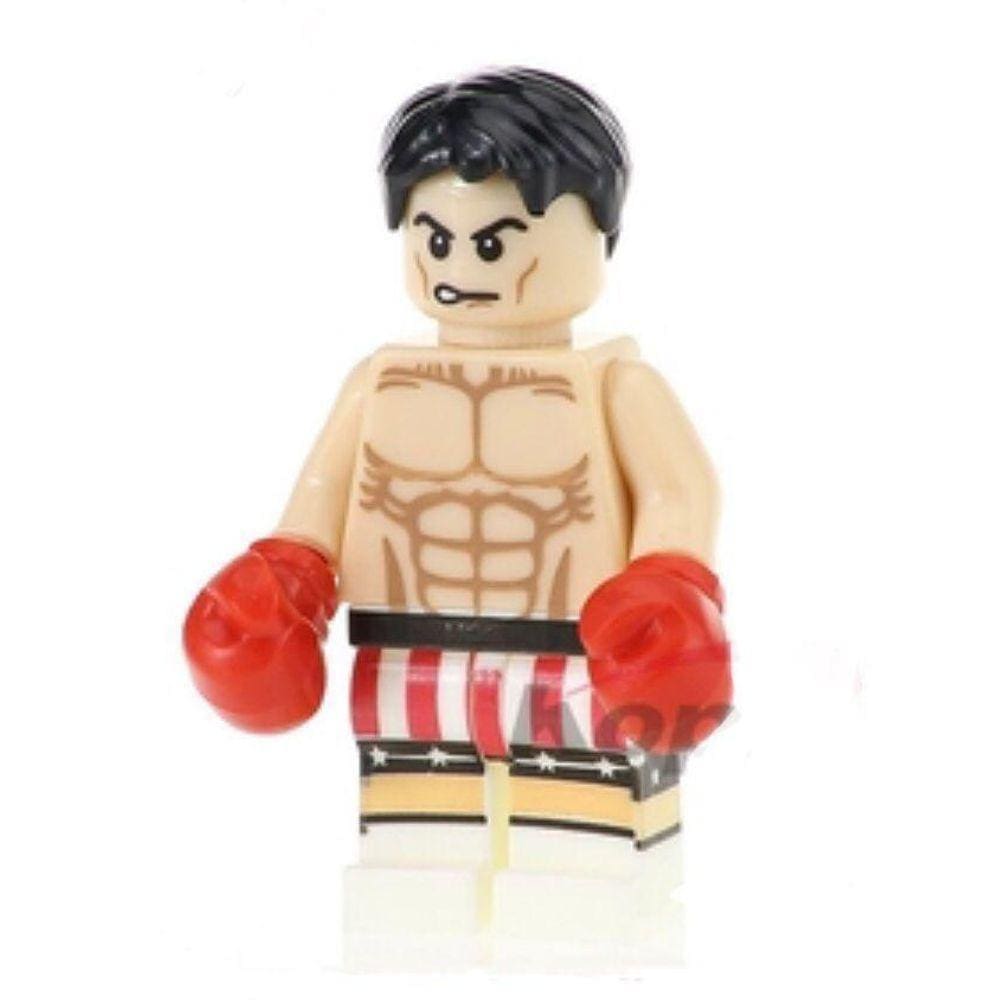 Boneco Blocos De Montar Rocky Balboa - Sylvester Stallone