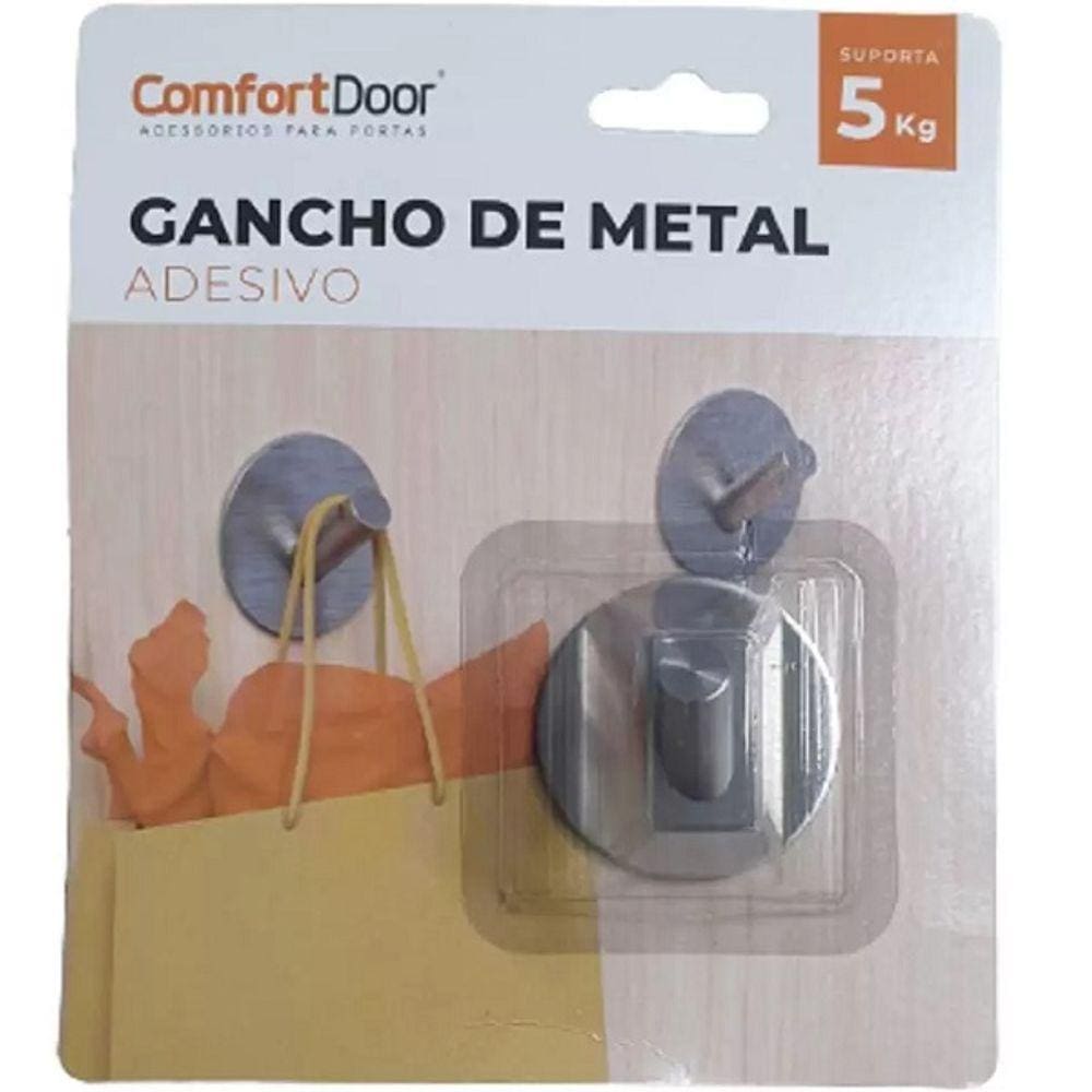 Gancho Cabide de Parede Autoadesivo Redondo