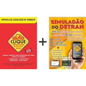 Apostila De Legislação De Trânsito + Simulado De Prova + App