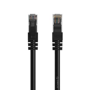 Cabo De Rede Ethernet 1000Mbps Cat 6 Blindado 2 Metros Preto