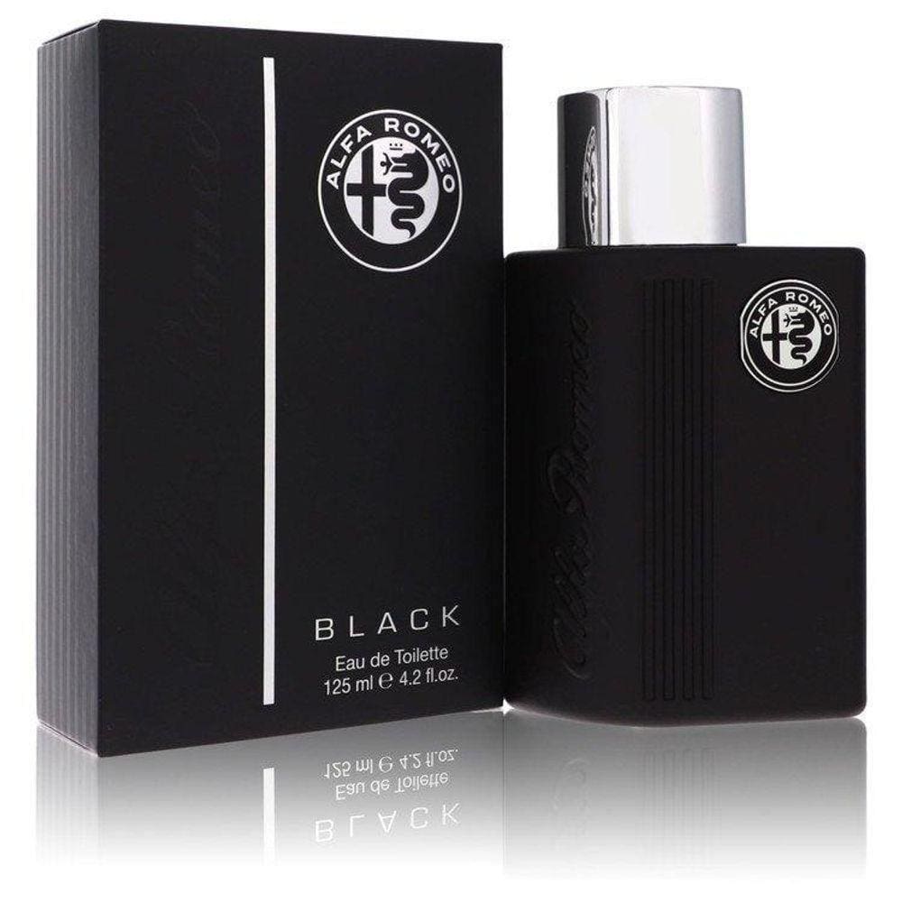 Perfume Masculino Alfa Romeo Black 125 Ml Eau De Toilette
