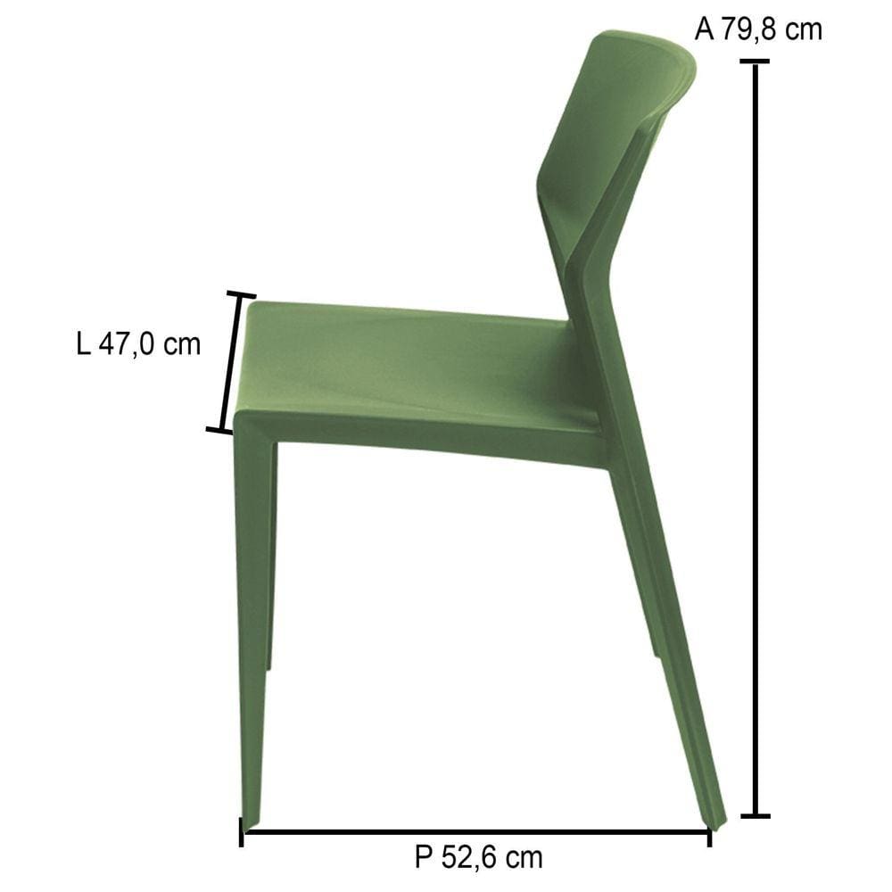 Cadeira Serelepe Verde Alecrim