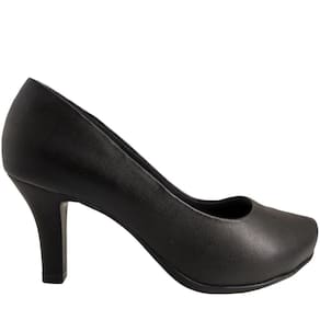 Sapato Meia Pata Feminino Casual Salto Fino Comfortflex 2385401