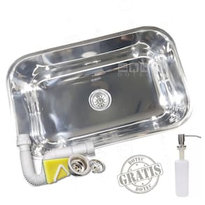 Kit Cuba N2 Inox Alto Brilho 56x34x17 Tecnocuba Com Dosador