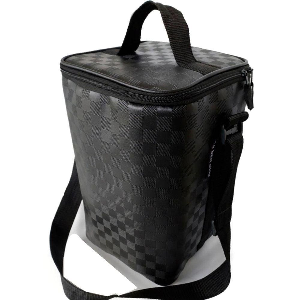 Bolsa Térmica Vinho Wine Bag Porta Garrafa Vinho 4 Garrafas ou 3 Garradas e 1 Taça