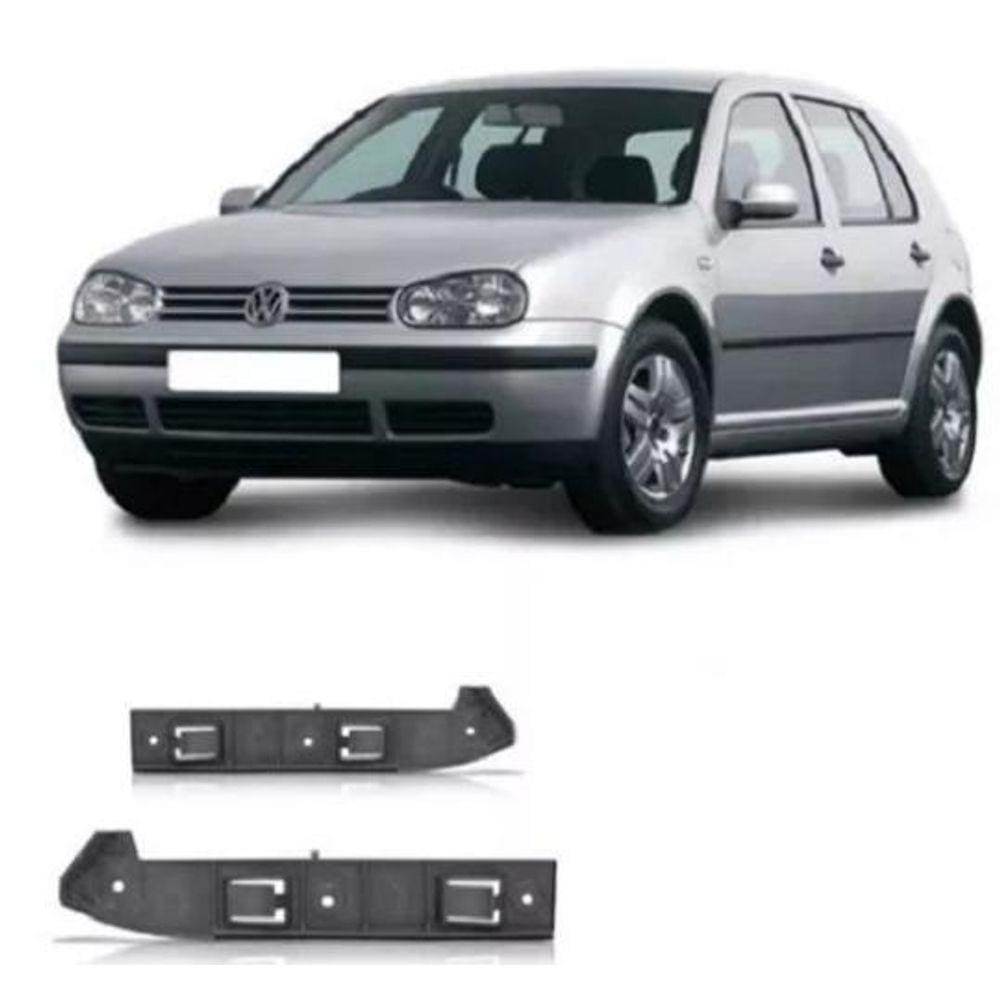 Par Suporte Dianteiro Parachoque Golf 1999 00 01 2002 A 2006