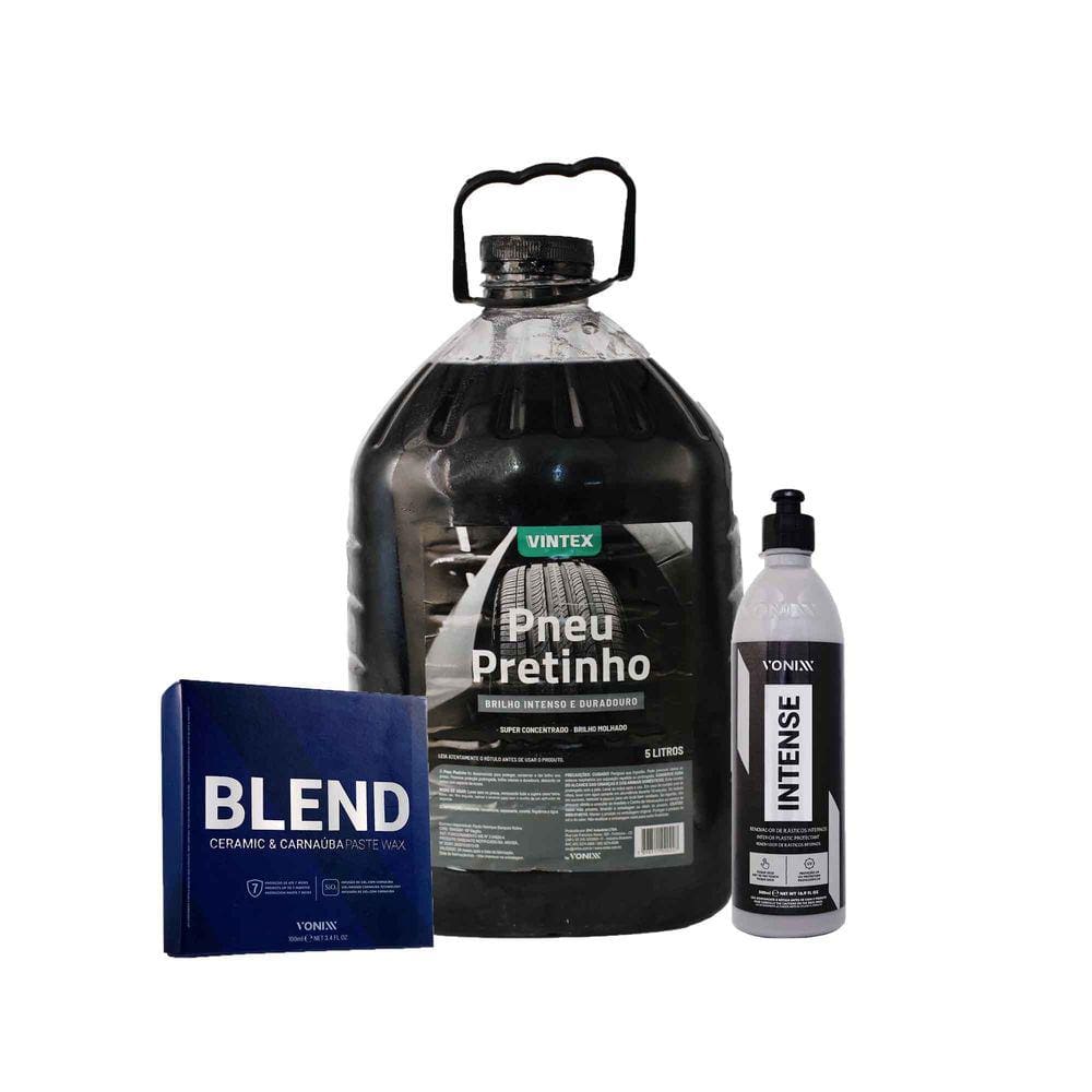 Kit Pretinho 5L + Intense + Cera Blend 100ml Vonixx