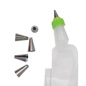 Kit Saco E 6 Bicos Confeiteiro - Decorar Confeitaria