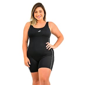 Macaquinho para Agua PLUS Size em Helanca Maio de Perninha Hammerhead