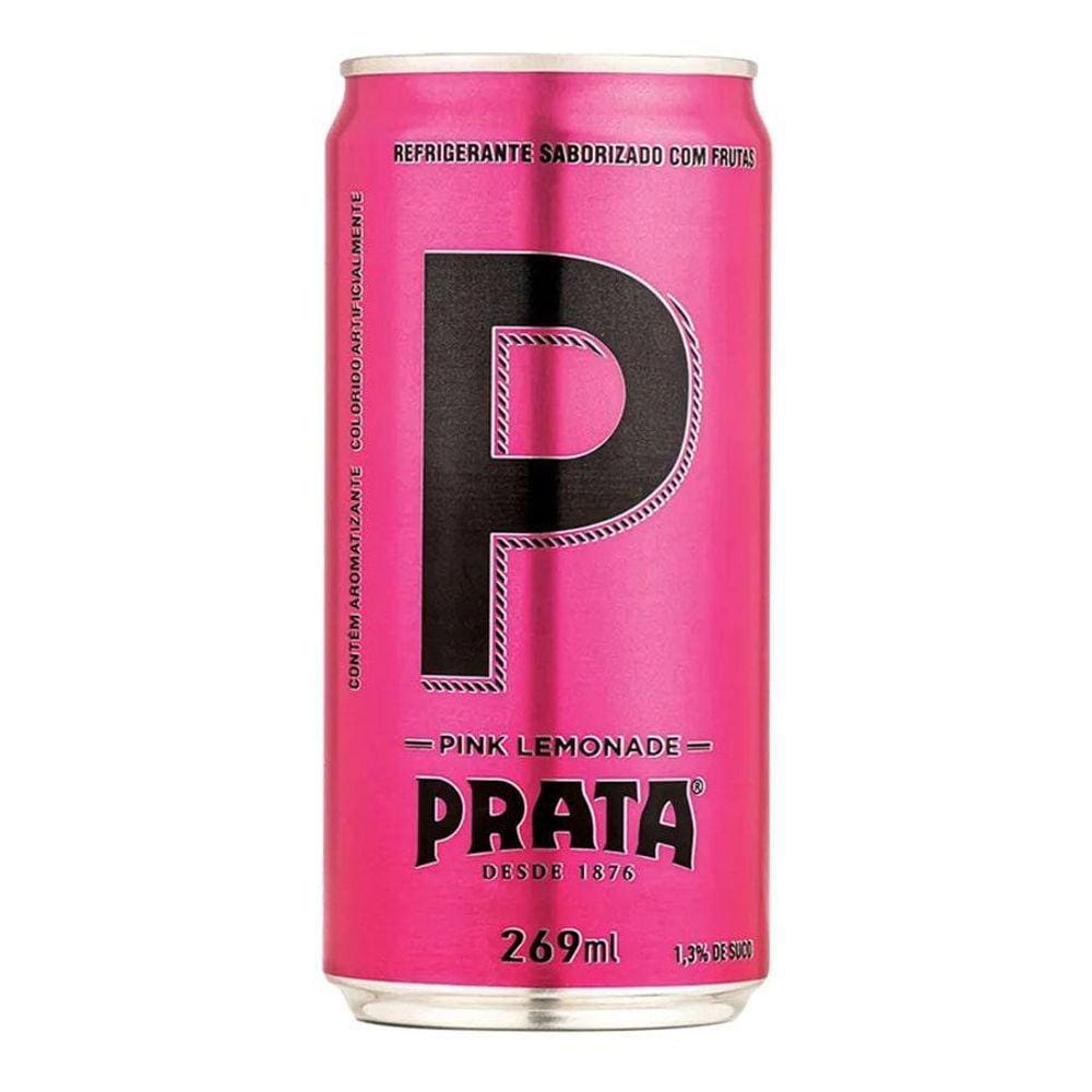 Mixer Prata Pink Lemonade Lata 269Ml - Pack 6 Unidades